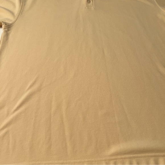 EUC Haggar Cool 18 Mens‎ Polo Shirt Large Golf Tennis Short Sleeve (Y) - Picture 2 of 7